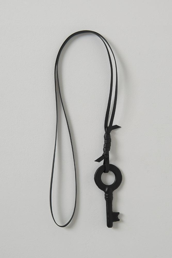 Treasure Leather Key Necklace