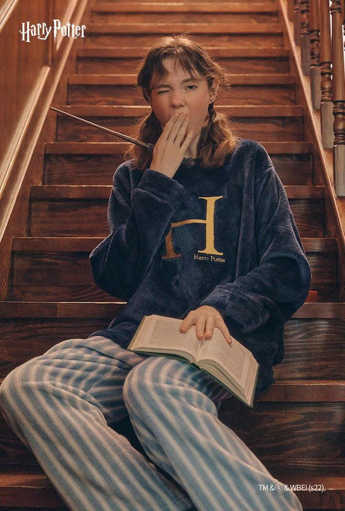 (해리포터) 론 & 해리 수면 잠옷(NAVY)_SPPPC4TU09