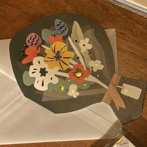 [삼오세모] 꽃다발 카드