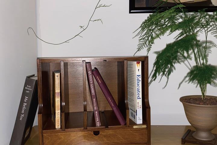 책꽂이 _ Drawer bookcase 데스크테리어 오거나이저 데스크오거나이저 필기구