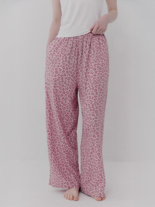 브리즈 리오셀 팬츠 - 호피핑크