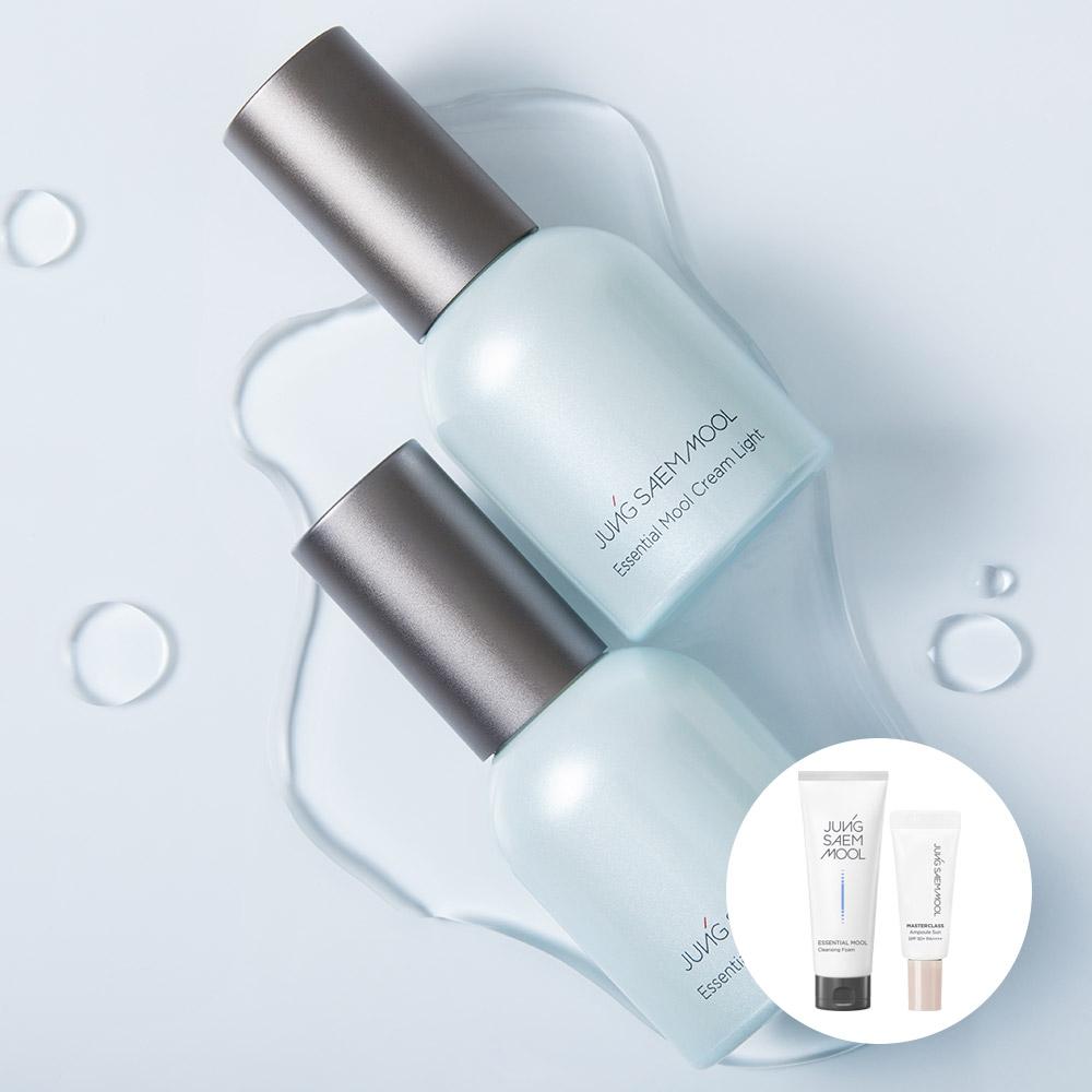 정샘물 에센셜 물 크림 라이트 30ml [증정: GIFT 2종]