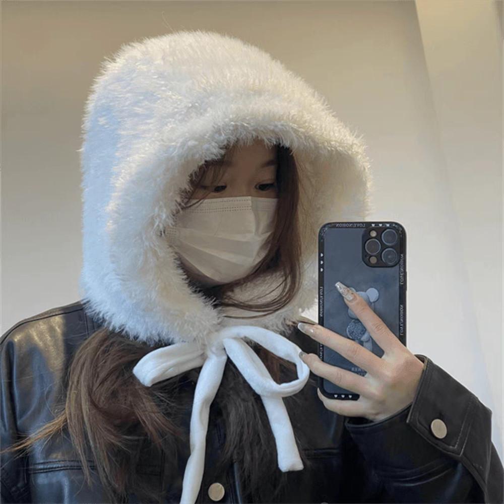 퍼 바라클라바 귀도리 모자