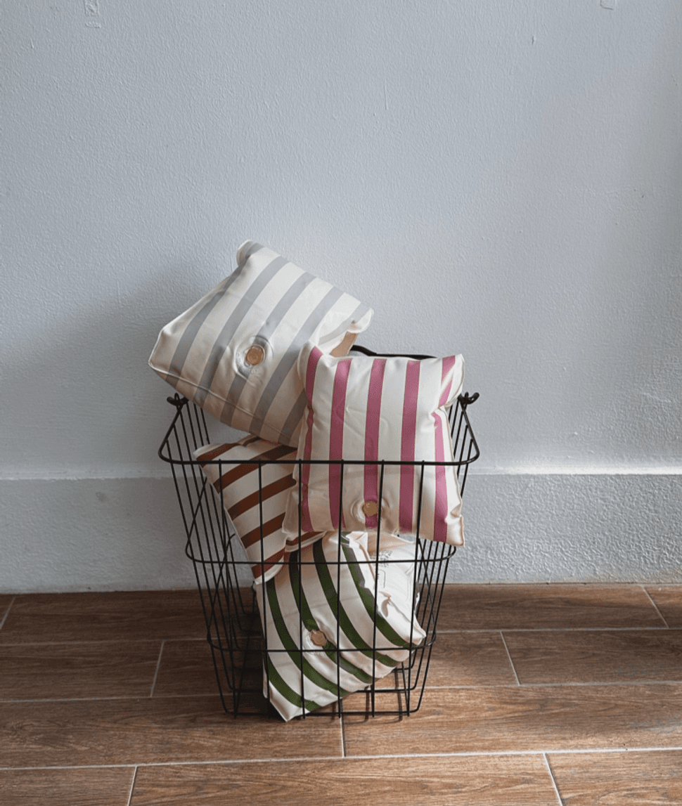 (호캉스추천) 감성 스트라이프 암튜브 (4color) 팔튜브 암링 호캉스 바캉스 성인 아동