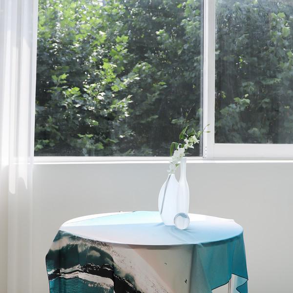 [FABRIC POSTER] Porto Beach Blue