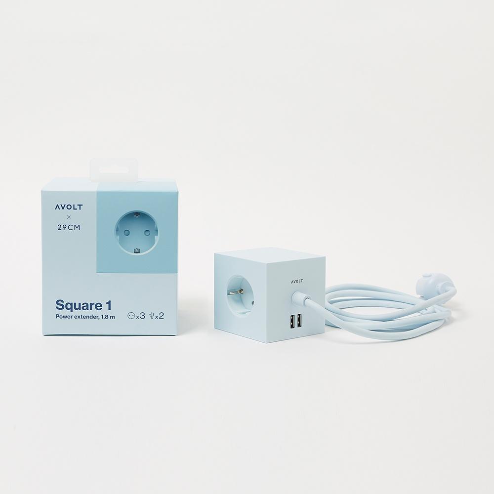 [AVOLT] Square 1 USB-C, 아볼트 스퀘어 원 (클라우디 블루)