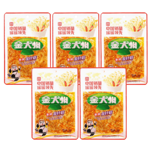 천미방 중국식품 진타죠 향라 팽이버섯 무침 진전구 중국 식품 간식, 55g, 5개 - 소시지 | 쿠팡
