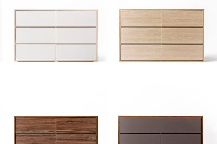 3단 1200 와이드 서랍장 102