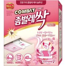 컴배트 좀벌레싹 서랍장용 아로마향 방충제 40p