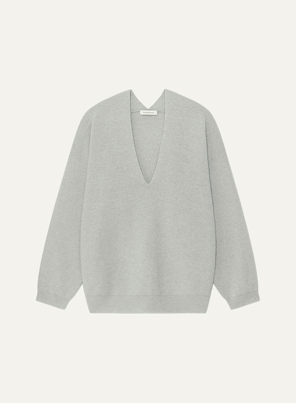 Ramona Knit Top Pistachio Gray