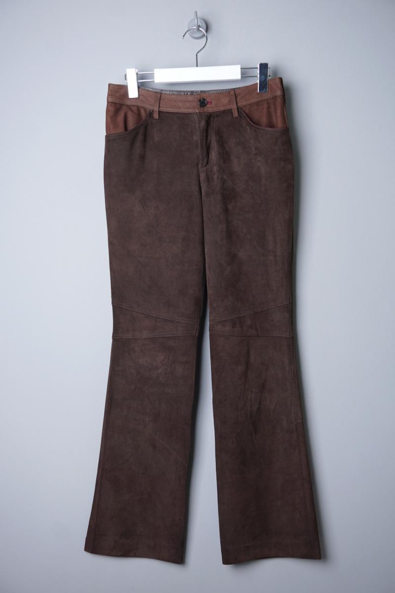 SONIA RYKIEL suede leather boots cut / 26~27inch