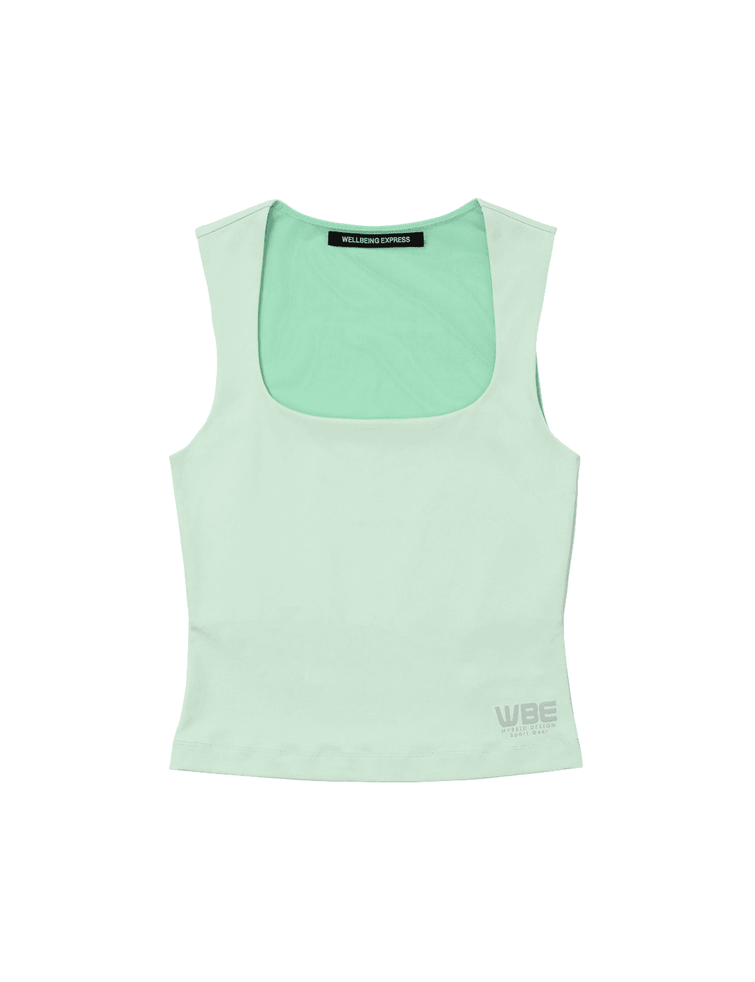 Square Neck Sleeveless Mint