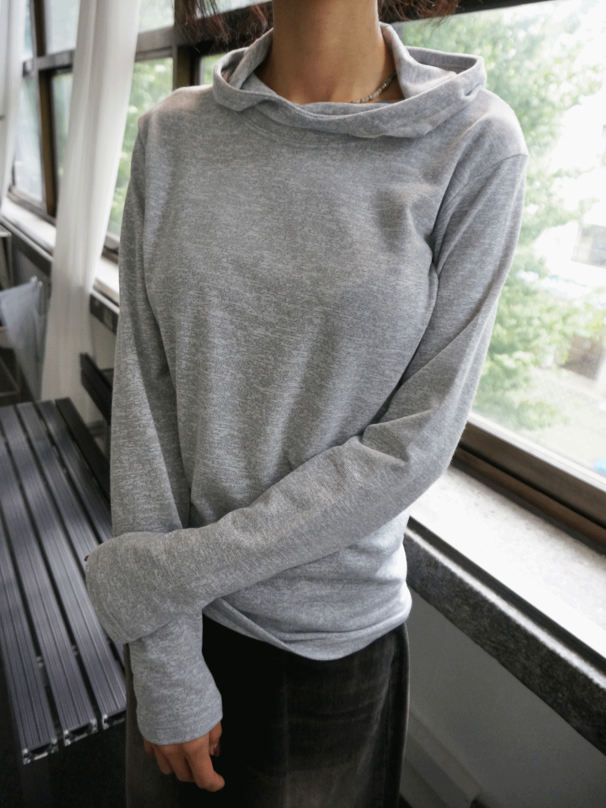gorp melange hoody