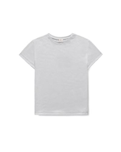 CREW NECK TEE - LIGHT GRAY