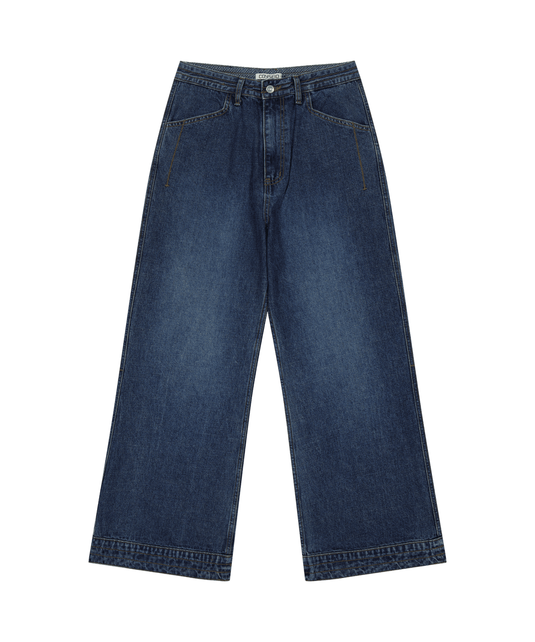DEEP DENIM PANTS NAVY