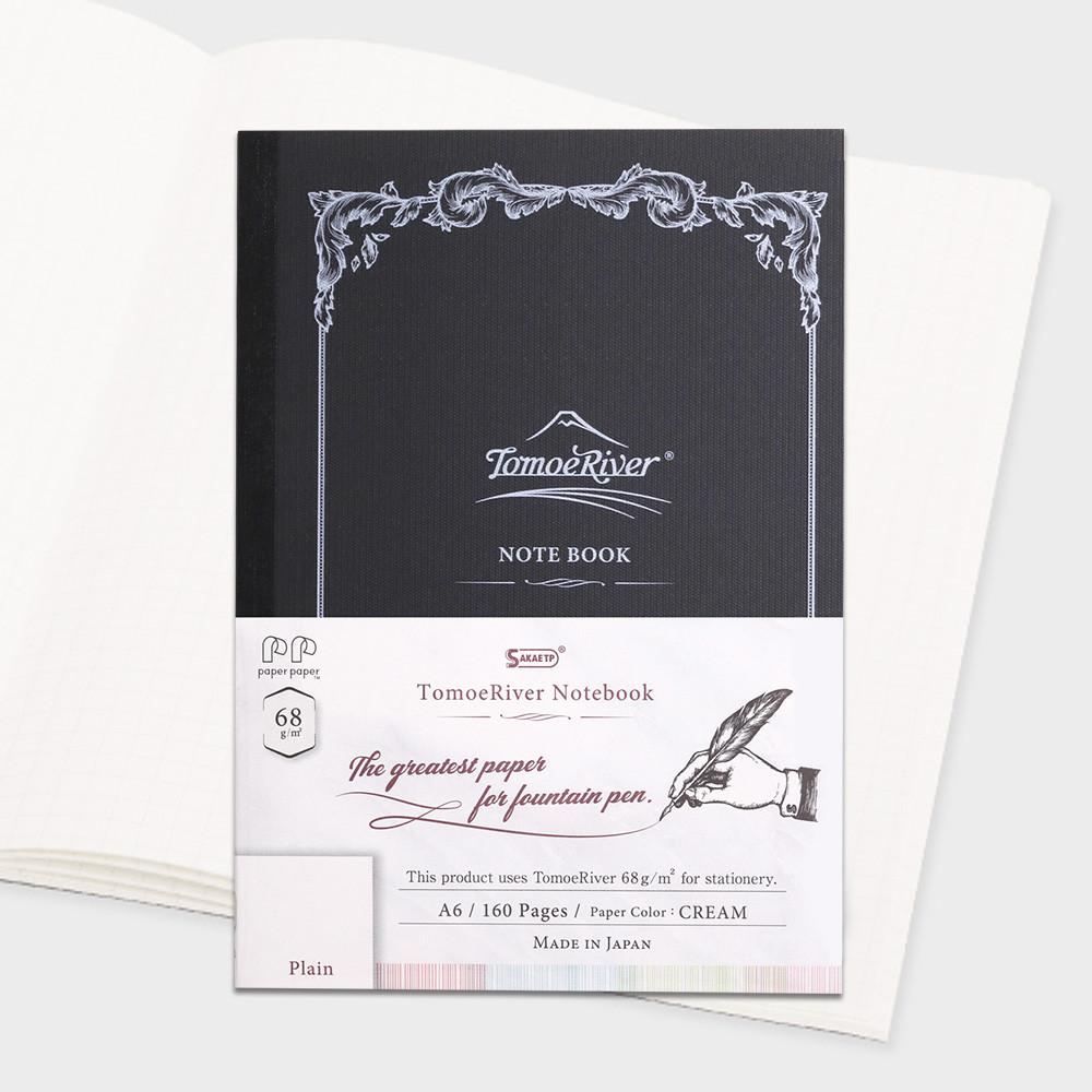 토모에리버 노트 소프트커버 무지 A6 만년필 잉크 고급