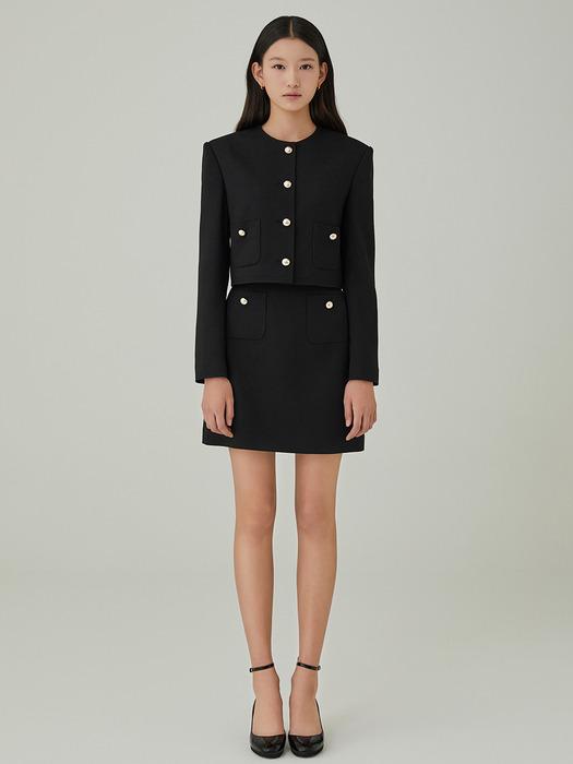NO.21 SKIRT - BLACK