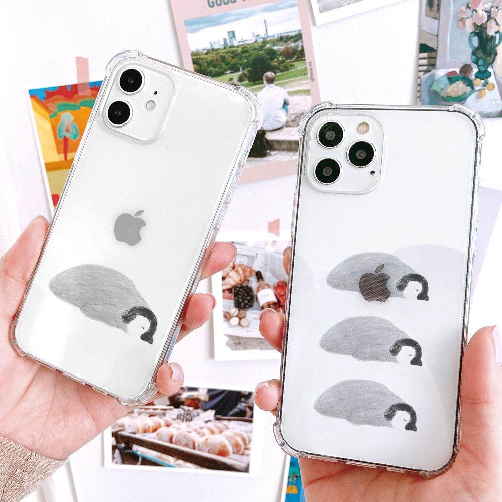 헤롱이 아기펭귄 방탄케이스 갤럭시S23 시리즈 S23 플러스 울트라