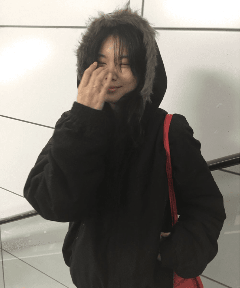 하우투웨어  [블랙 당일 출고] 퍼 봄버 후드 패딩(2C)