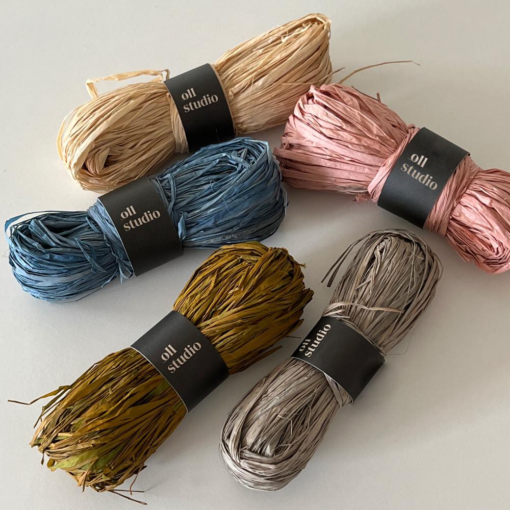 리얼 라피아(6color), 여름 라피아실 [올스튜디오]