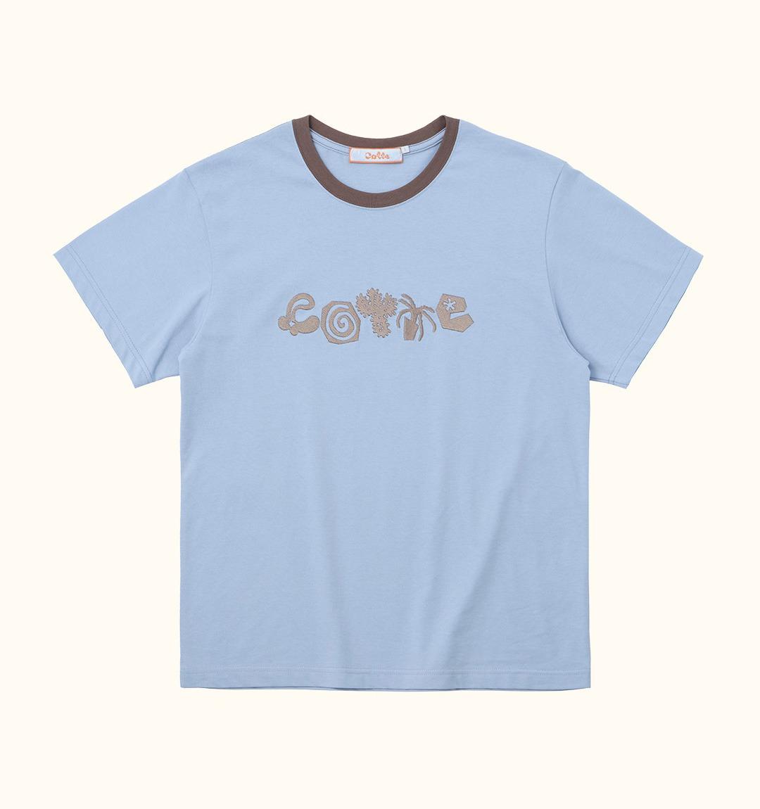 Doodle Garden T-Shirt(SKY)
