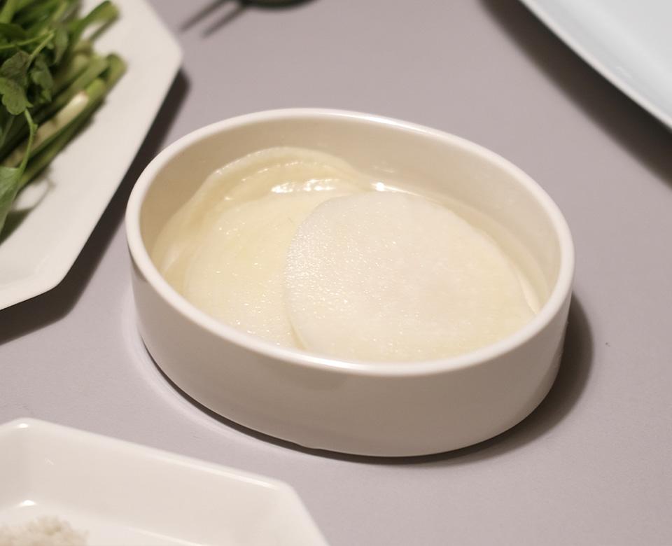 [호리에] h+ 타원 백자 찬합 (3size)