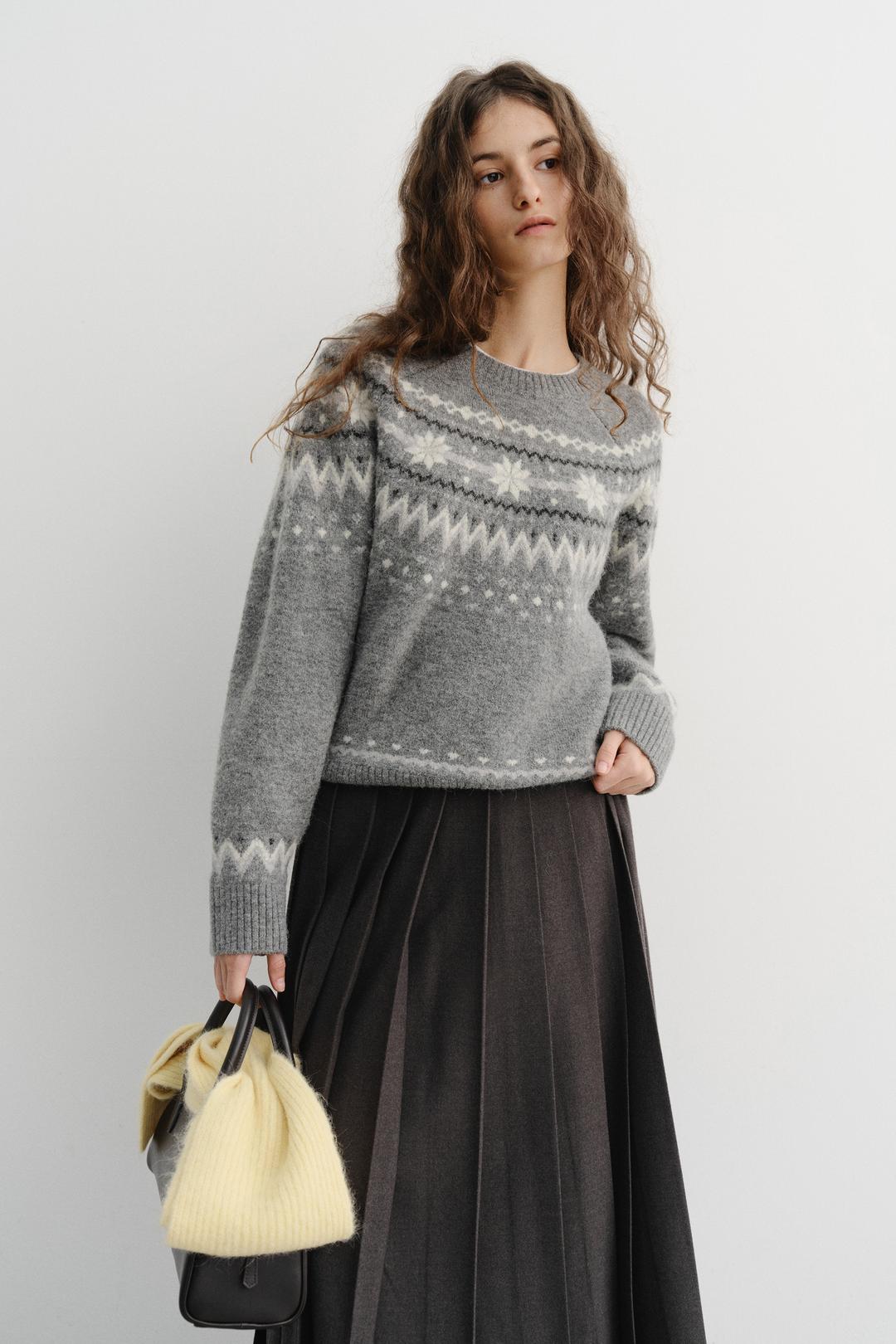 던스트 UNISEX FAIRISLE SWEATER