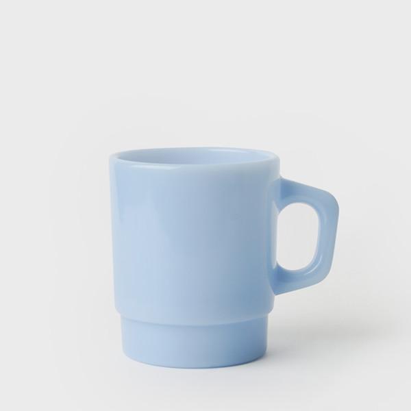 언스 베이직 밀크글라스 8.7온즈 머그 소다