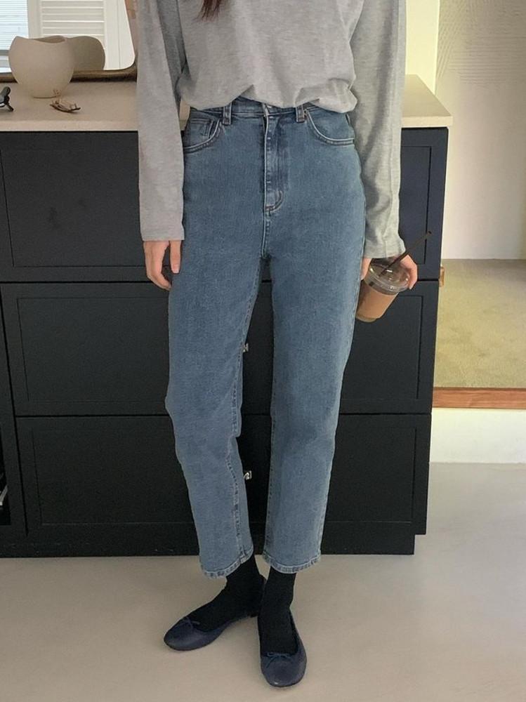 BR 리스 스판 데님