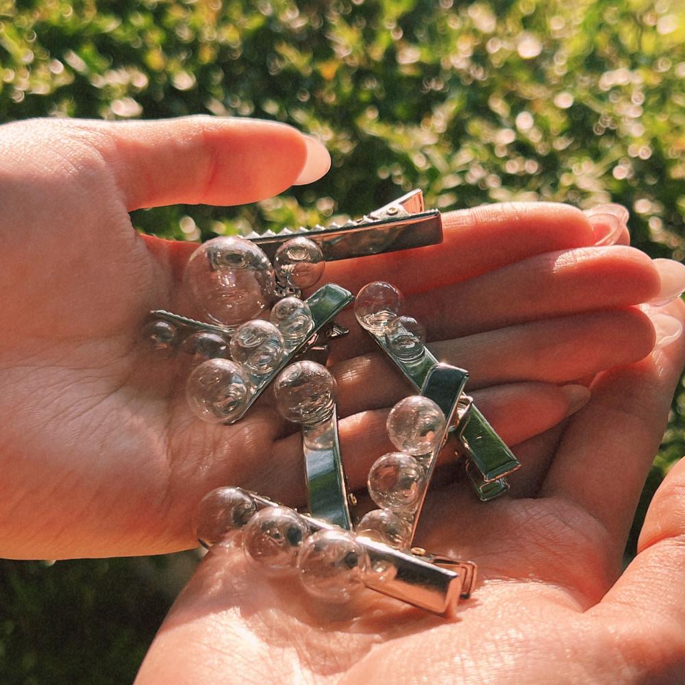 Foam of the sea / 비눗방울핀 ver.1 / all handmade