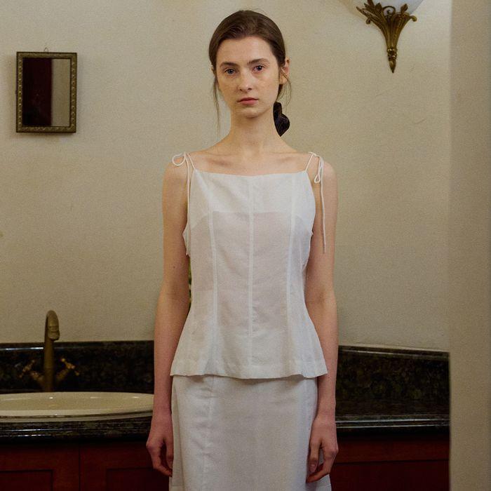 Cut String TOP_(Ivory)
