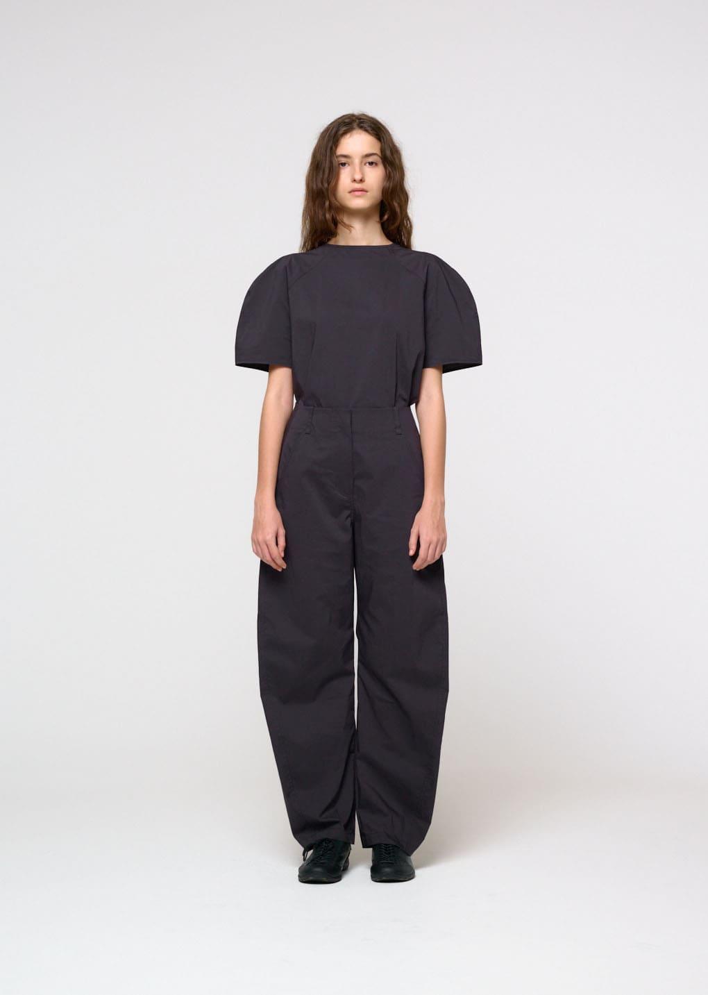 Curved Pants, Charcoal