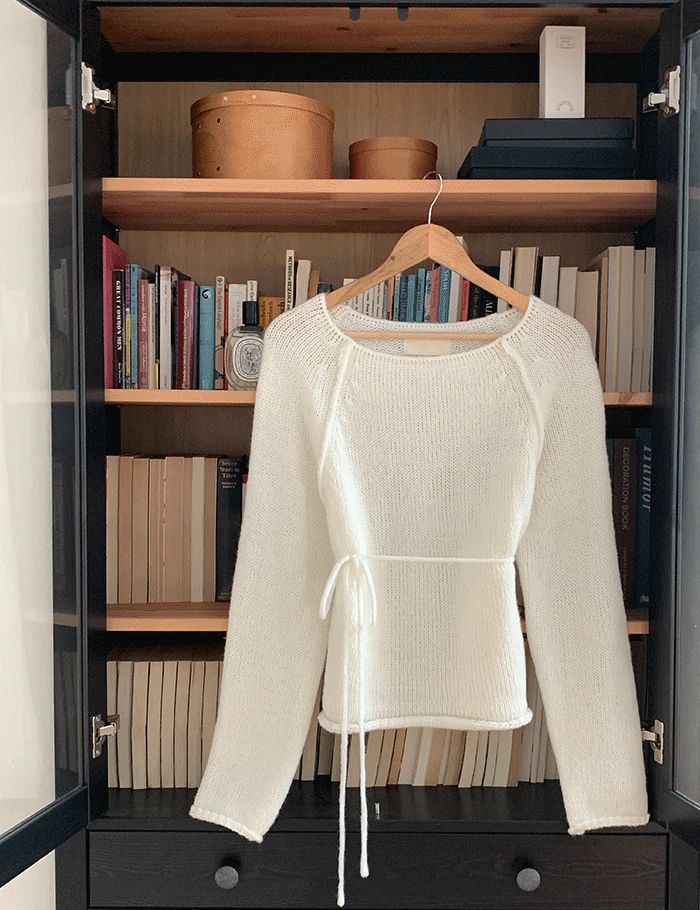 미떼 보트넥 니트 (2color)