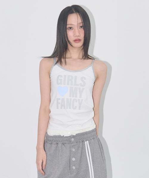 걸스 마이 팬시 슬리브리스 (GRAY) F25QB114