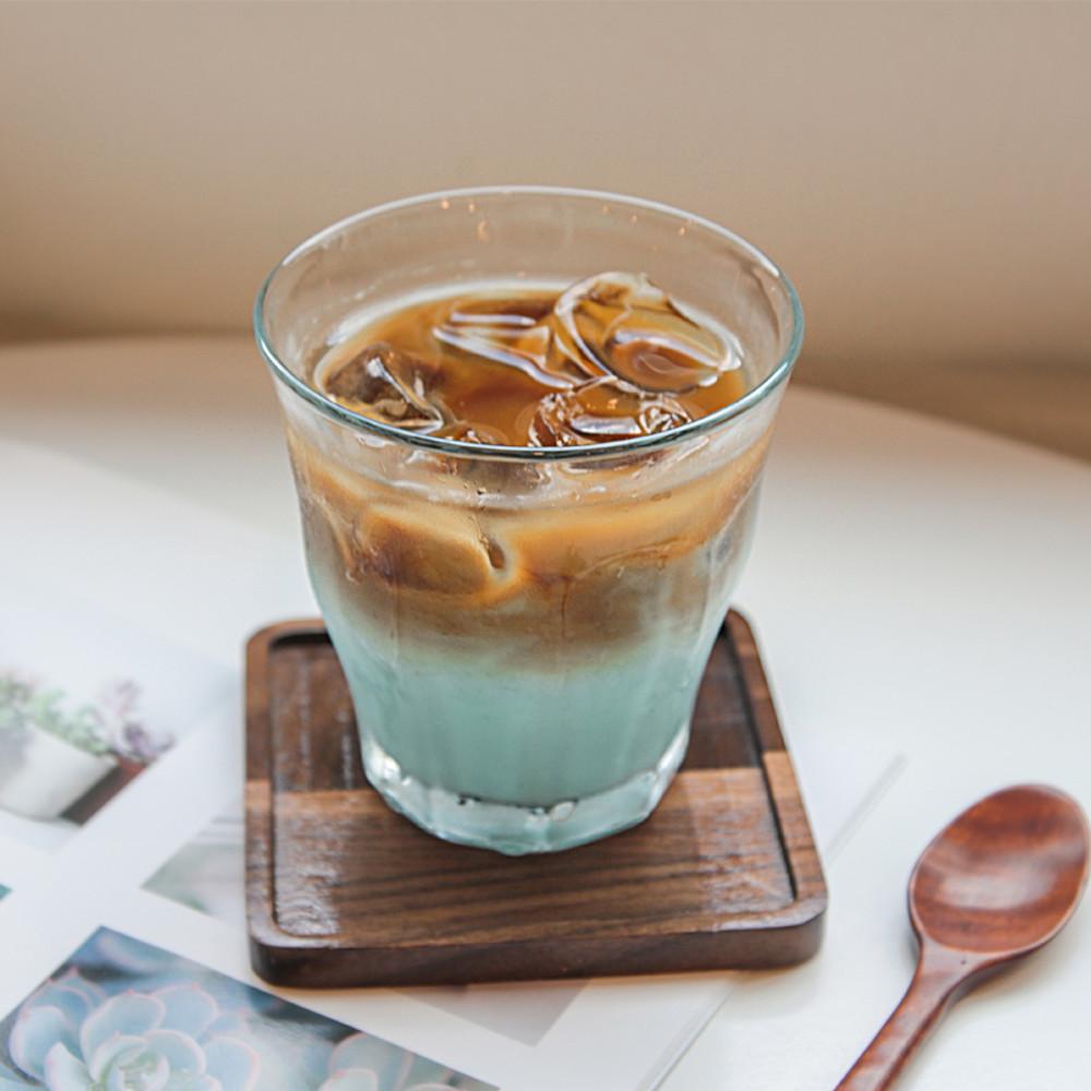 듀라렉스 피카디 90ml 홈카페 유리컵 일자 내열강화 아이스커피 물 잔 글라스 인쇄진행