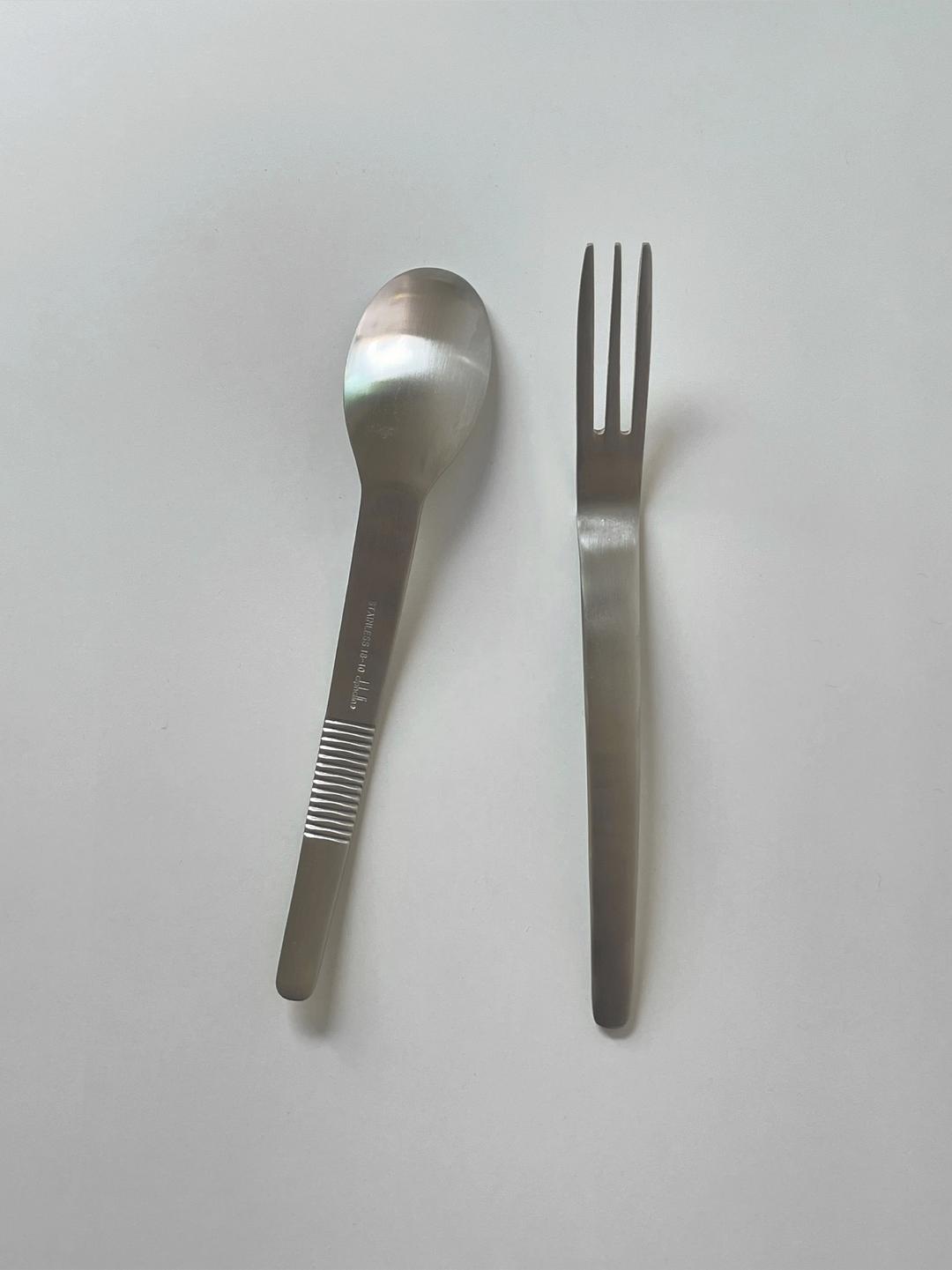 dessert spoon & fork 02