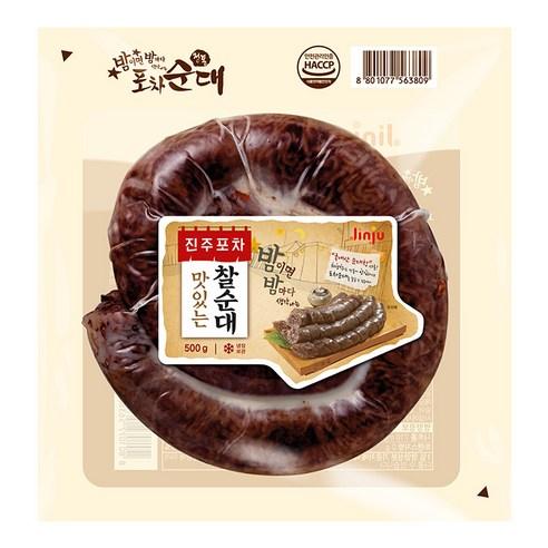 진주햄 포차순대 500g, 500g, 1개 - 순대 | 쿠팡