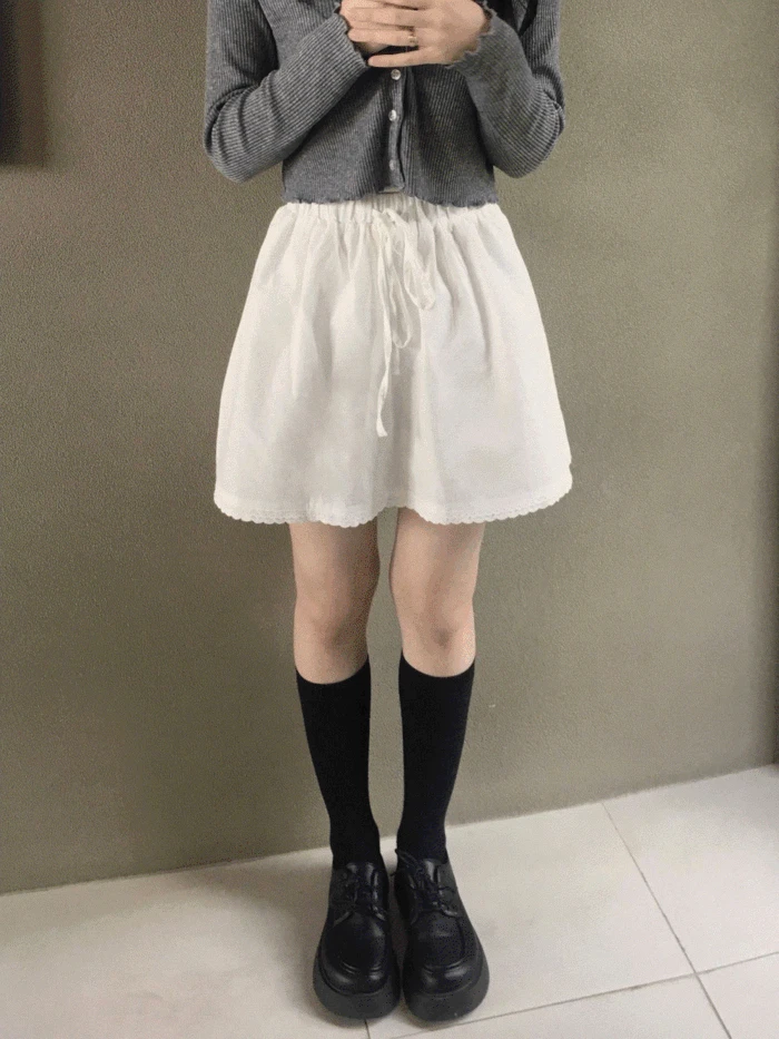 러빙 레이스 스커트 (2color)