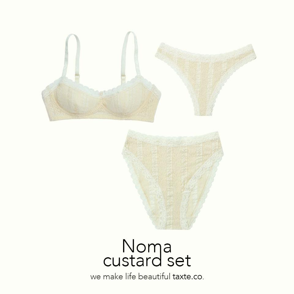 Noma custard set (논와이어 브라렛 & 브리프2)