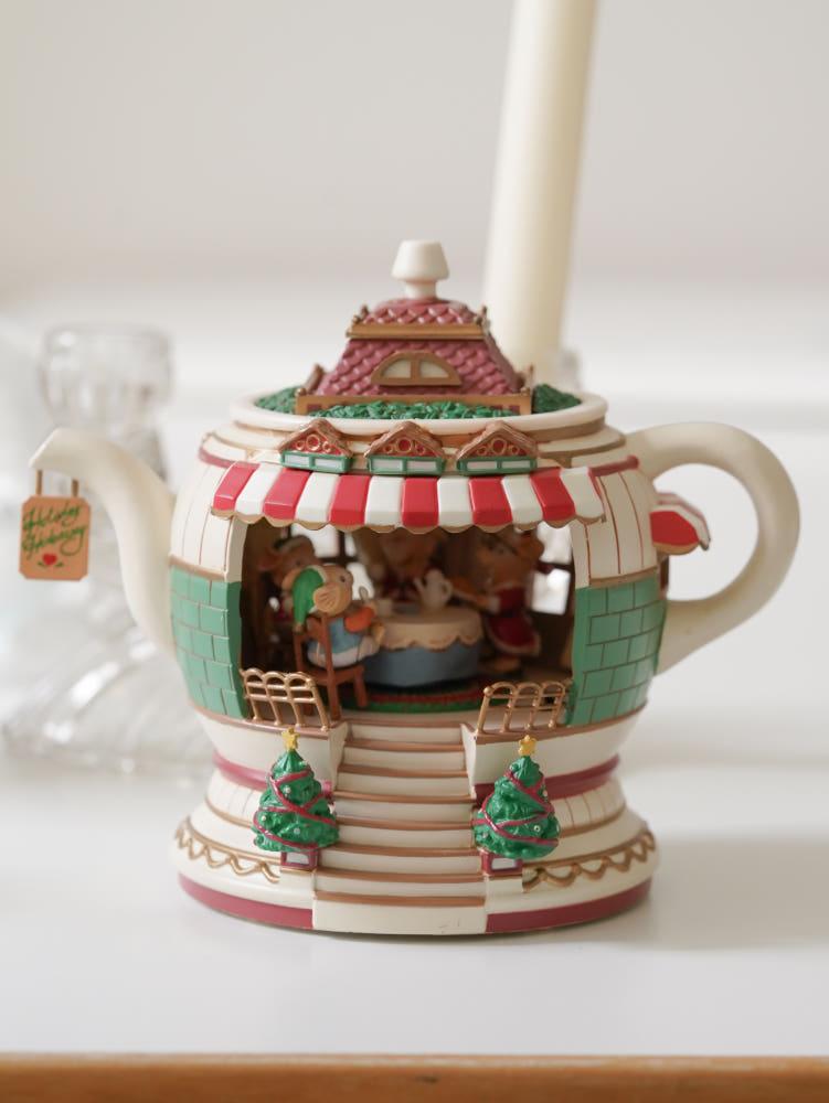 [크리스마스] 1992 하우스 오브 로이드 - 생쥐 가족 티팟 뮤직박스