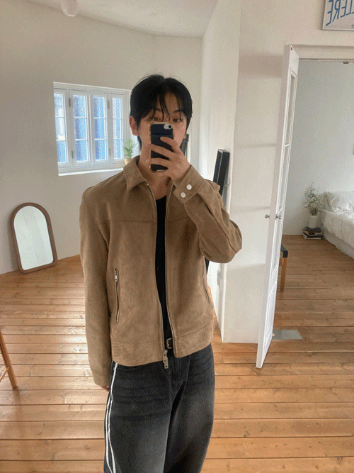 Kevin suade jacket (3color)