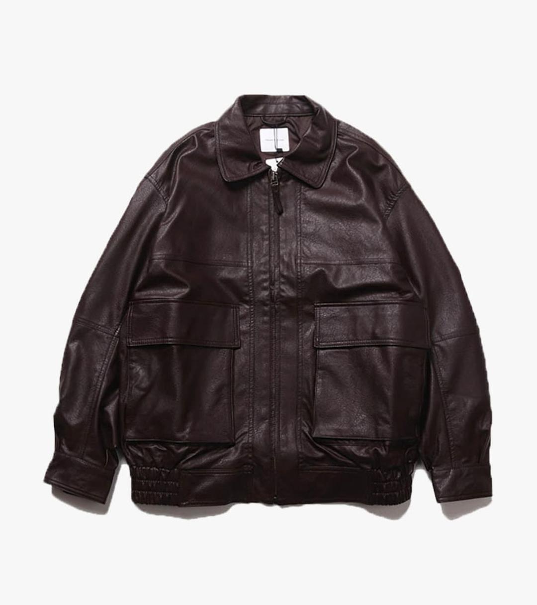 FREAK’S STORE - LEATHER BLOUSON | 후루츠패밀리