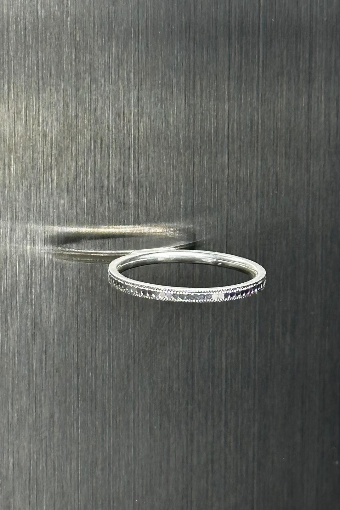 밀그레인 컷반지