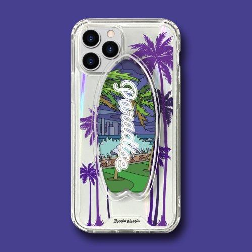 범퍼클리어 케이스 아크릴톡 세트 - 서프 파라다이스(Surf Paradise)