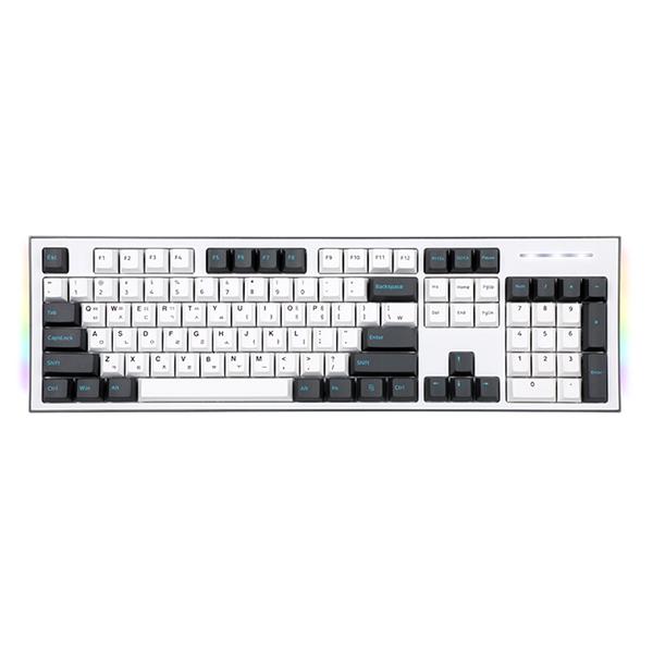 COX CK01 PBT 이색사출 사이드 RGB 기계식 키보드 (적축)