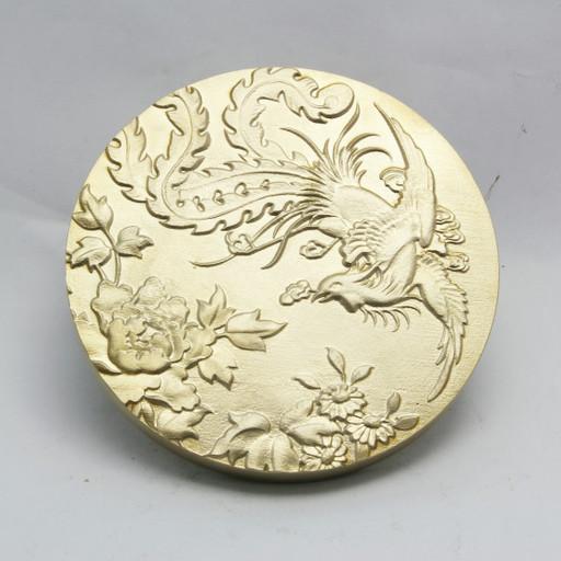 전통문양 동물문양 황동문진 서진 메달