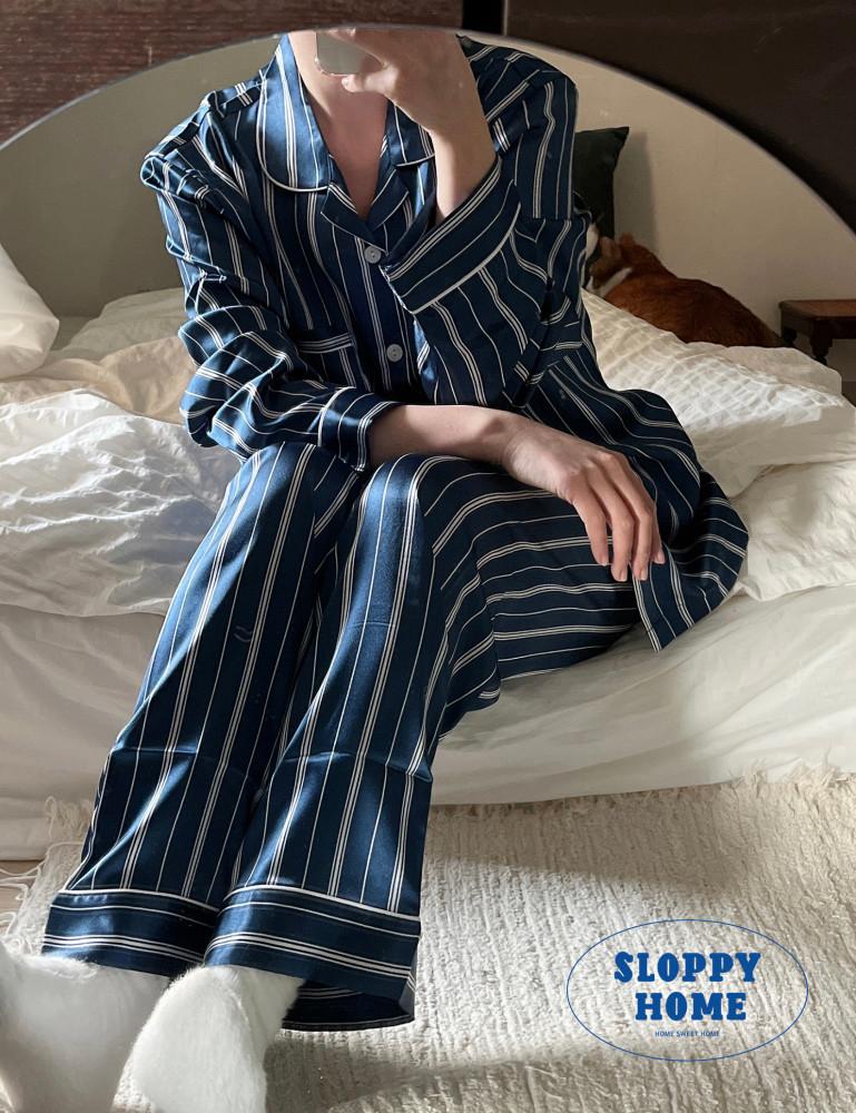 샤인 파자마 shine pajamas / 4size / 커플 / 송중기착용 /물실크소재