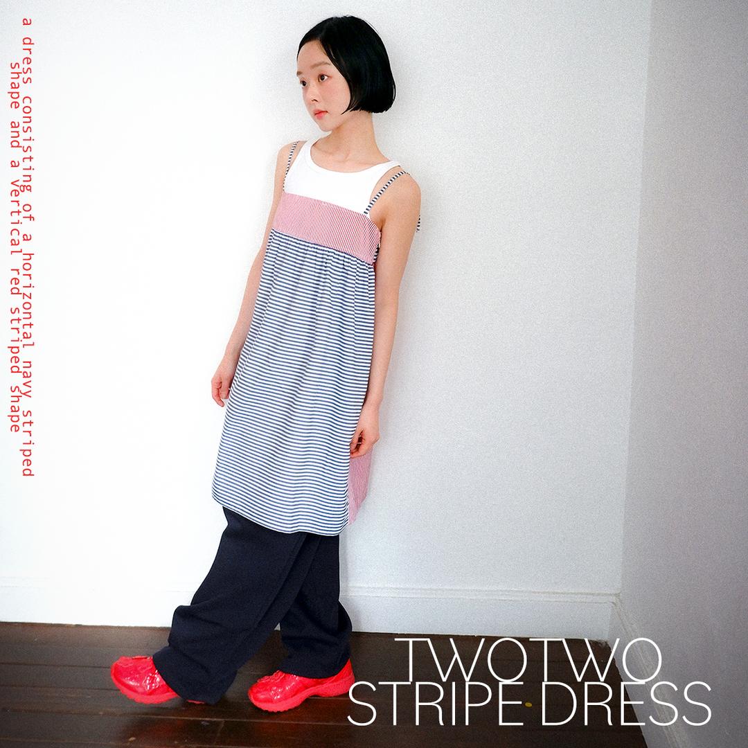 twotwo stripe dress(한정수량)