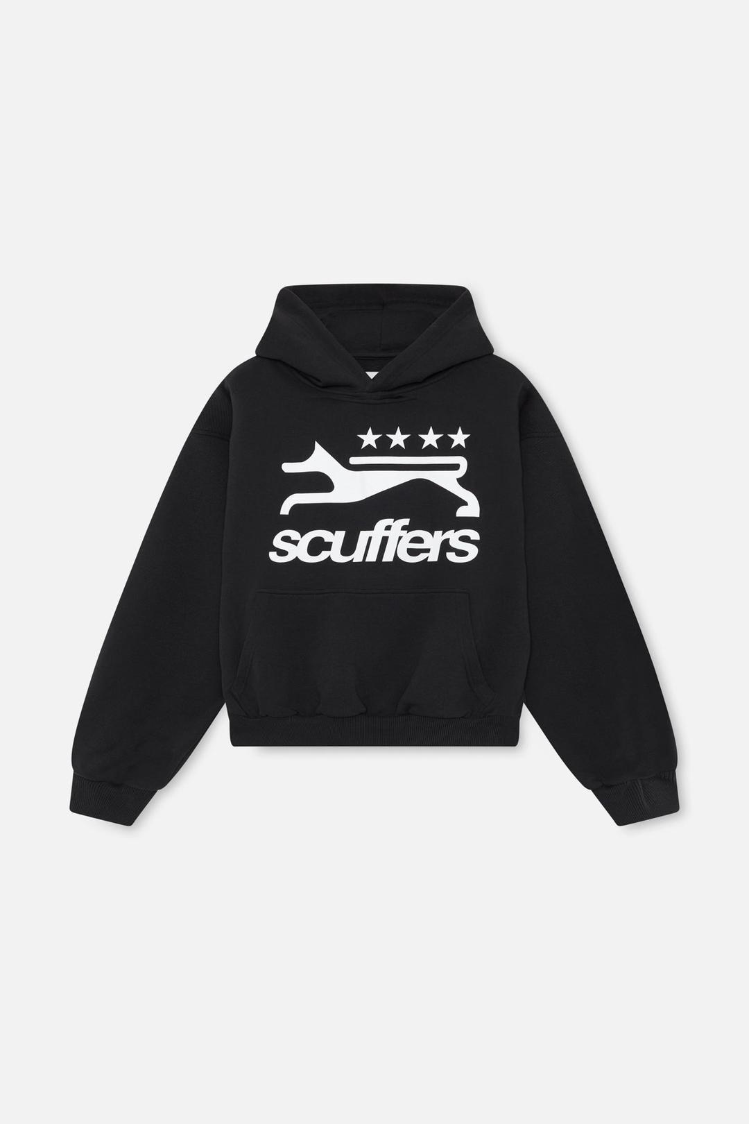 Greyhound Black Hoodie