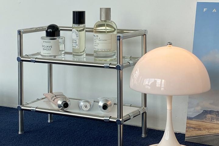 모듈 가구 화장품정리 선반 향수 진열 트레이 JM-001